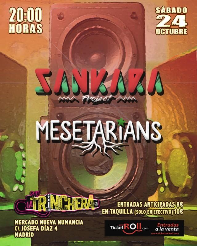 Sankara Project + Mesetarians - Sala La Trinchera
