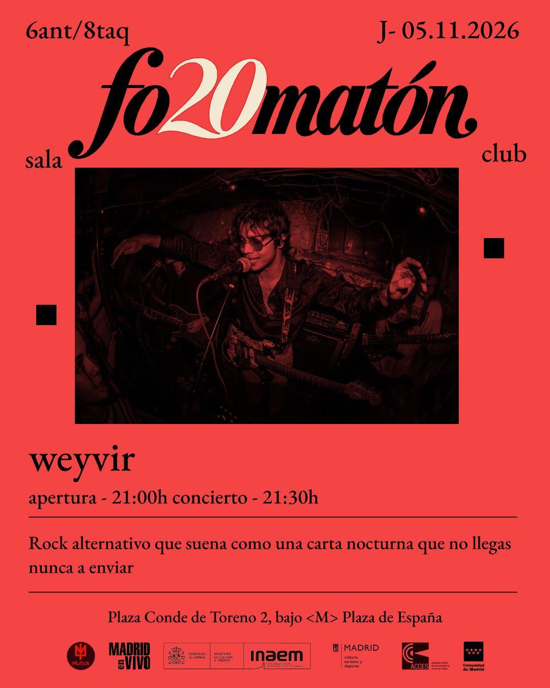 weyvir @Fotomatón
